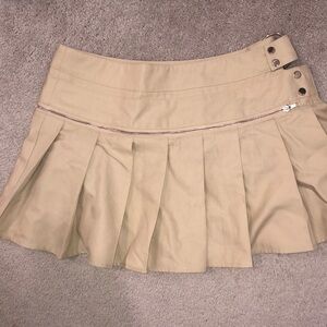 White Fox Mini Skirt